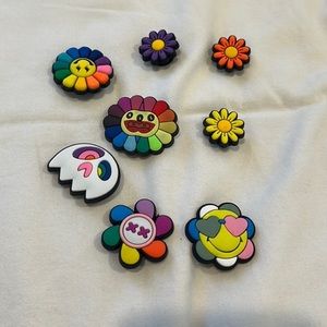 Takashi Murakami rainbow jibbitz
